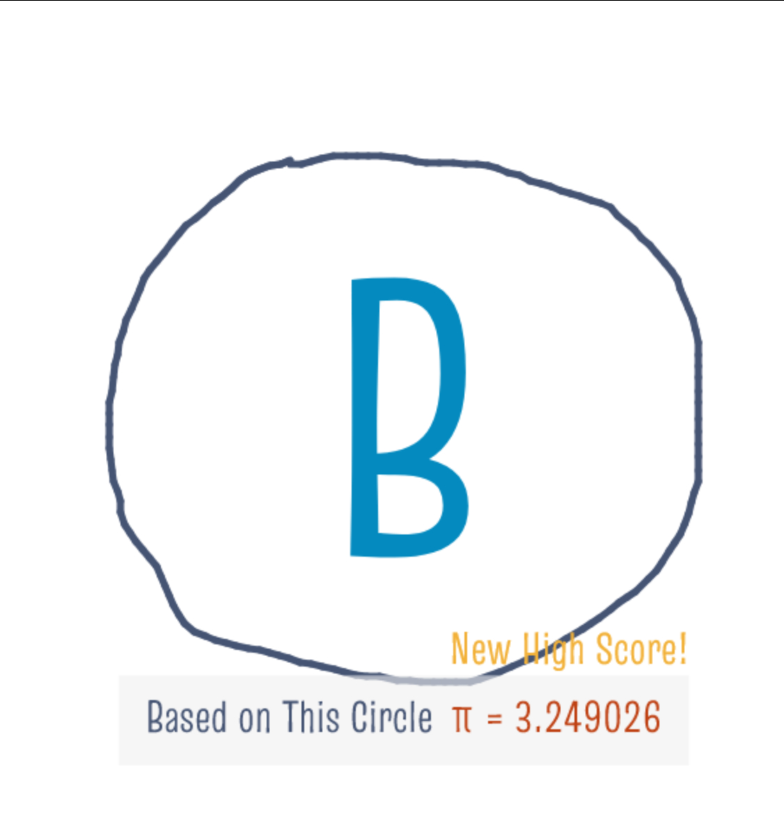 国际圆周率日 来画个圆，看看你画的圆圆周率是多少网页链接