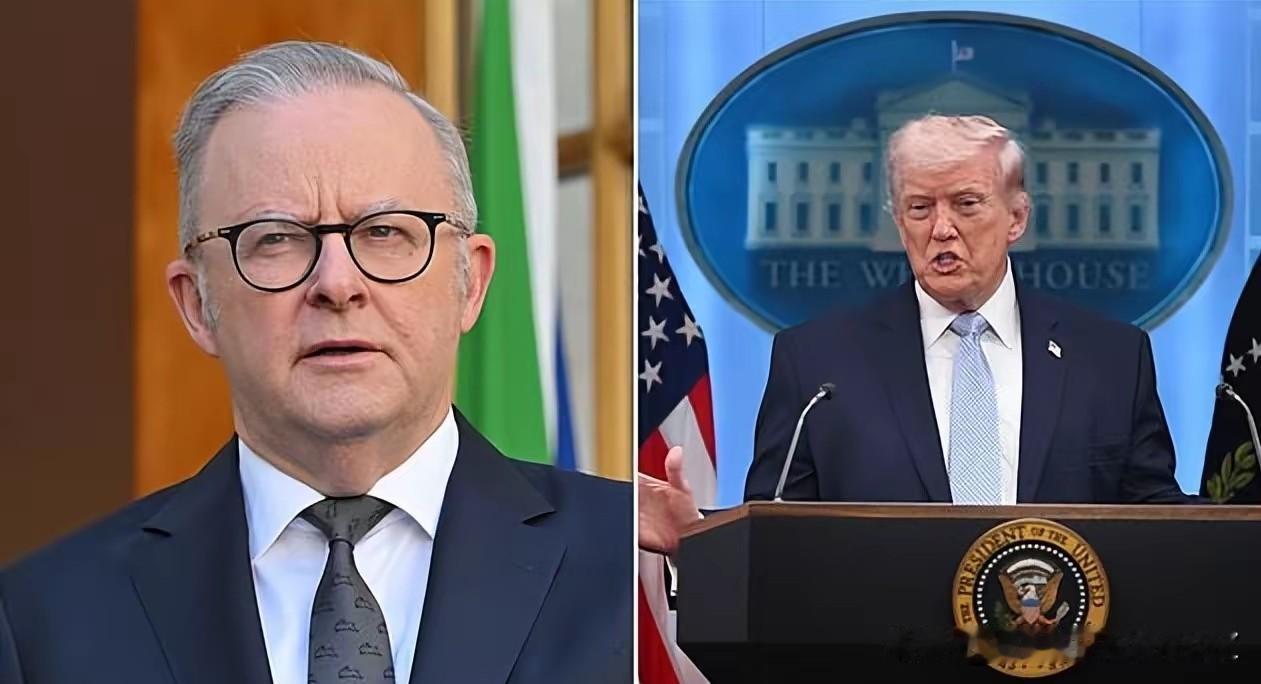 澳大利亚总理阿尔巴尼斯最近确实公开批评了特朗普，原因是特朗普对伊朗放狠话，说要“