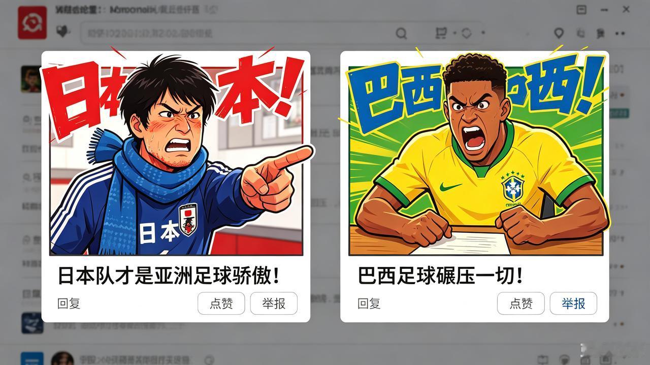 两个国家球迷的对骂，竟然揭开日本二战时的暴行和日本人的虚伪。6月30日，巴西队2