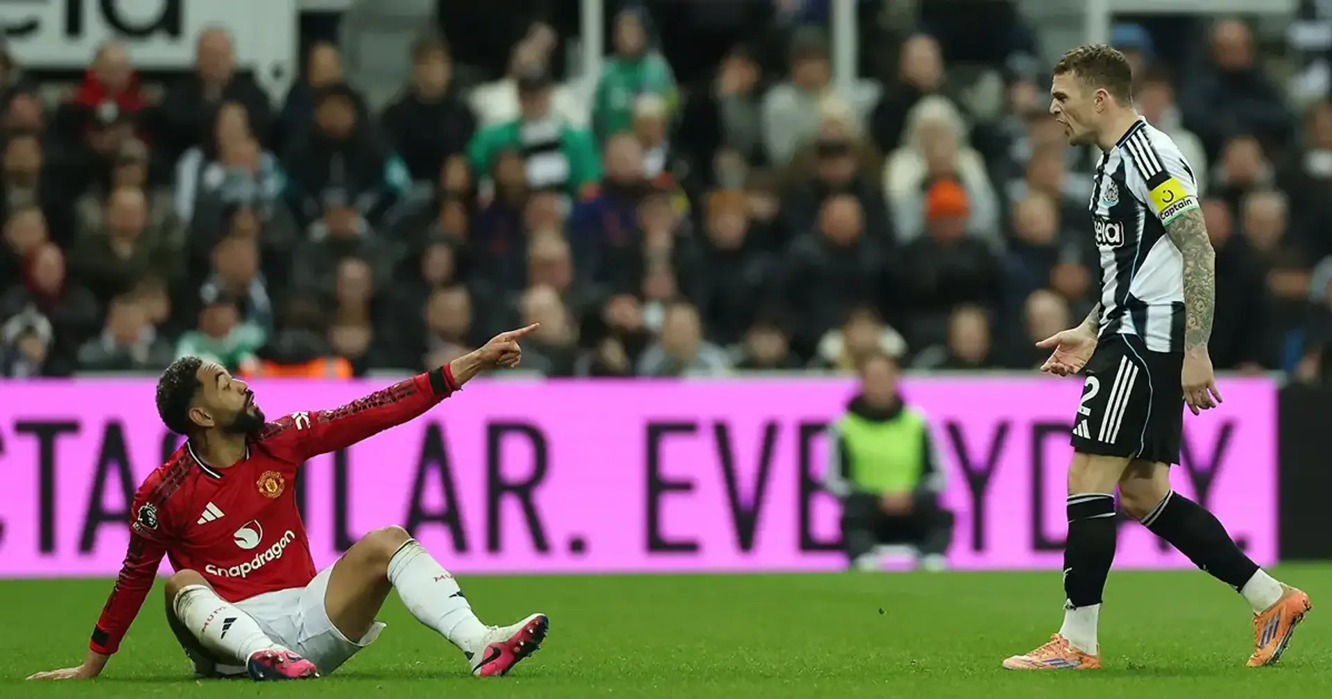 果然被我言中：卡里克首败！纽卡2-1曼联，送分题变送命题。拉姆塞上半场演技犯规被