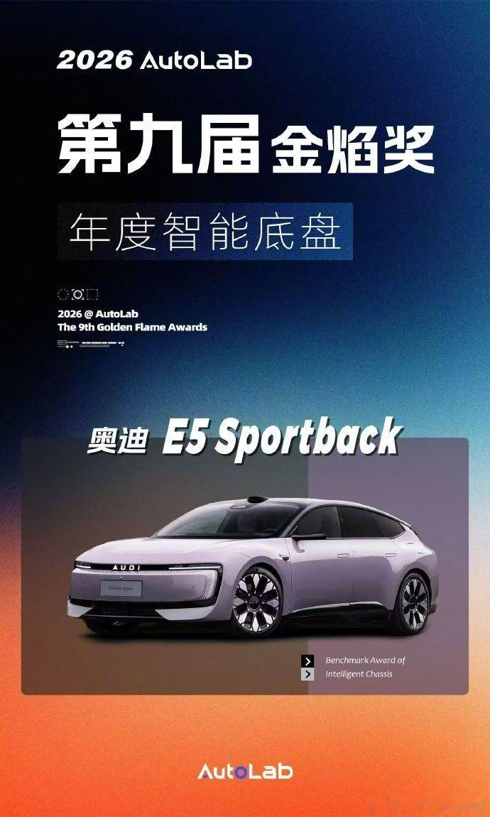 2025微博年度车型揭晓 在电动化语境下，奥迪E5 Sportback 从未放弃
