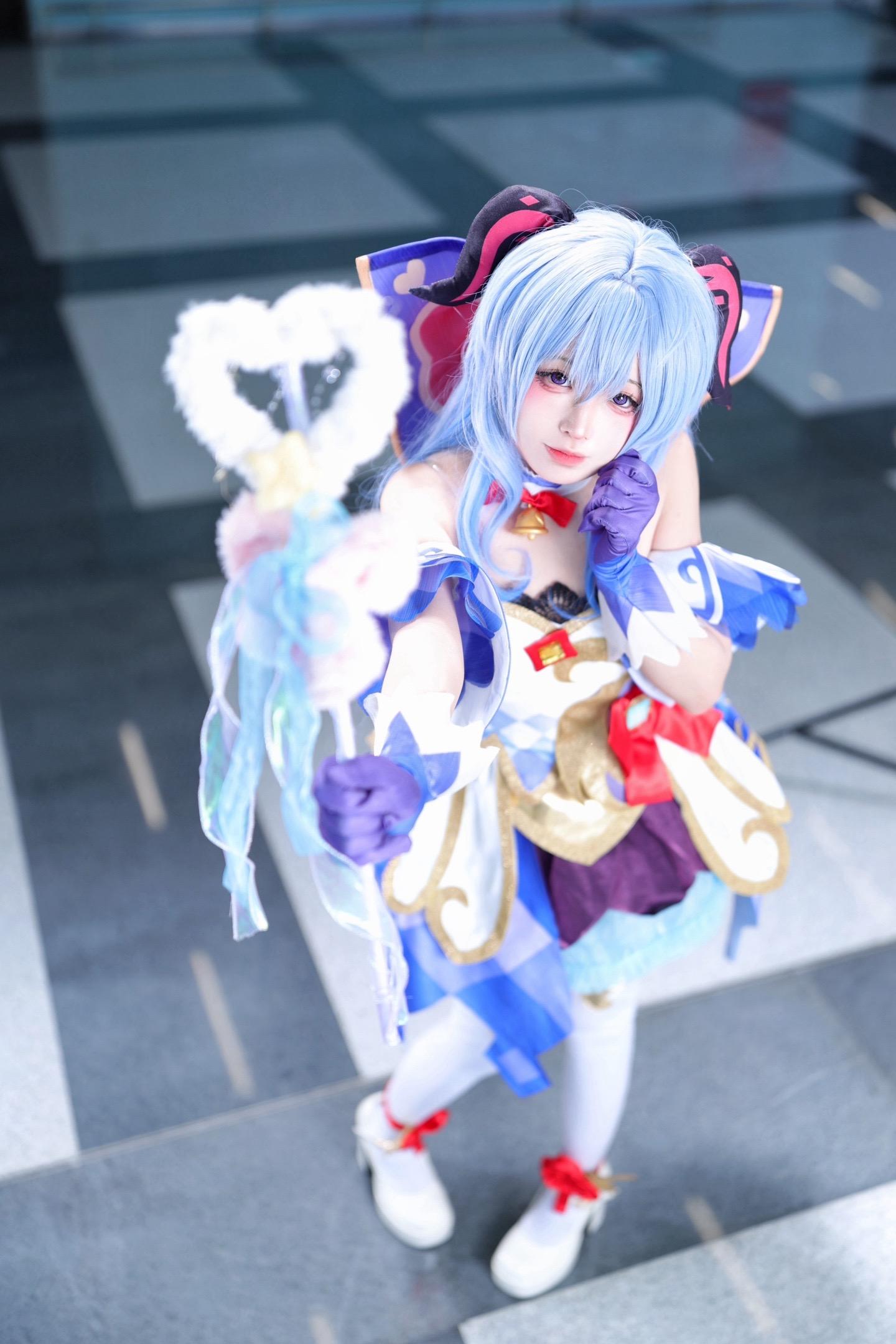 cos 甘雨 原神 cosplay