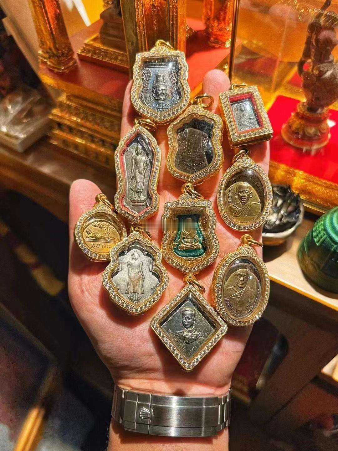 恭请秀功效佛牌收藏饰品网红主播都请泰牌