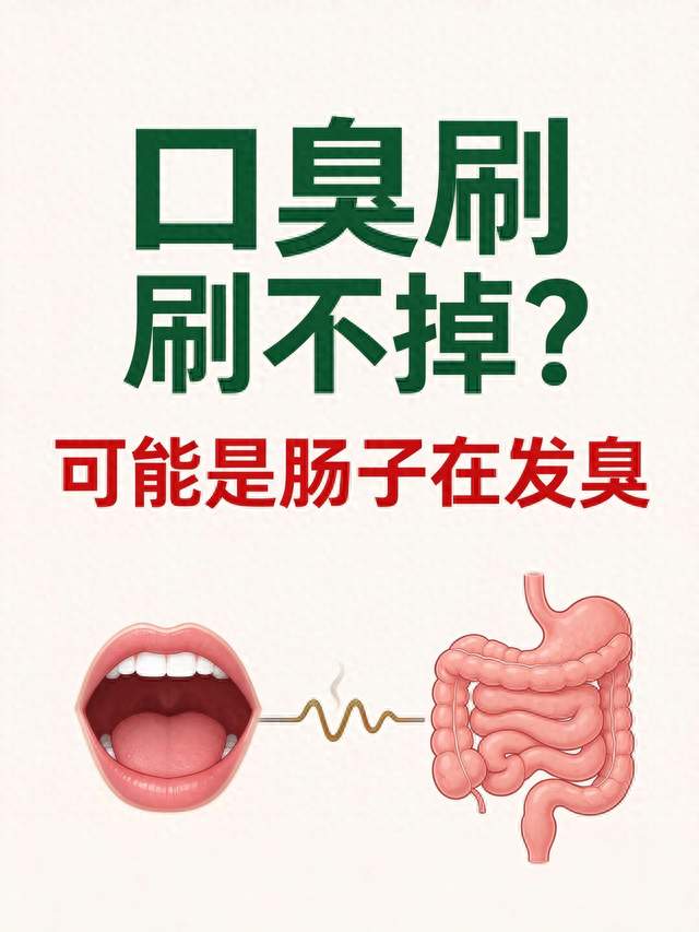 口臭拖久了别只盯着嘴。两万块买来的教训：肠道不顺，口气清不了