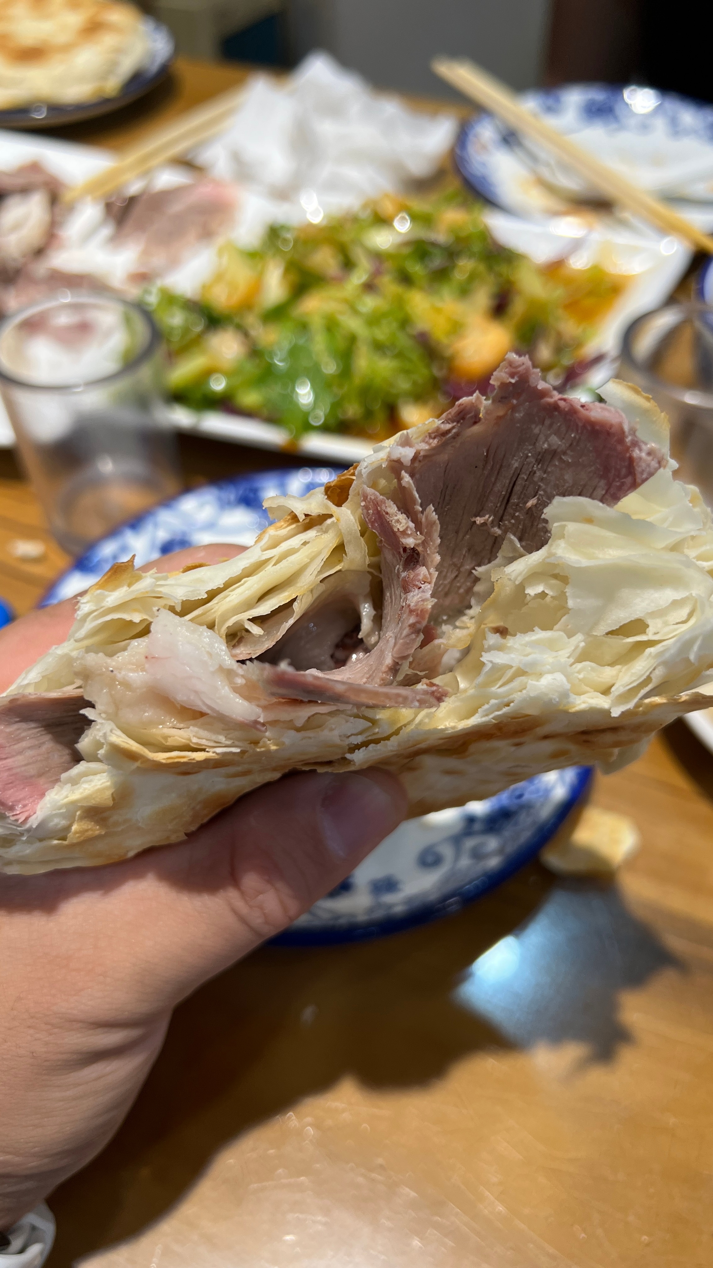 天太热没啥食欲就为了这口糖蒜特意来吃馍还真酥脆 运城·解州王剑羊肉泡(总店)