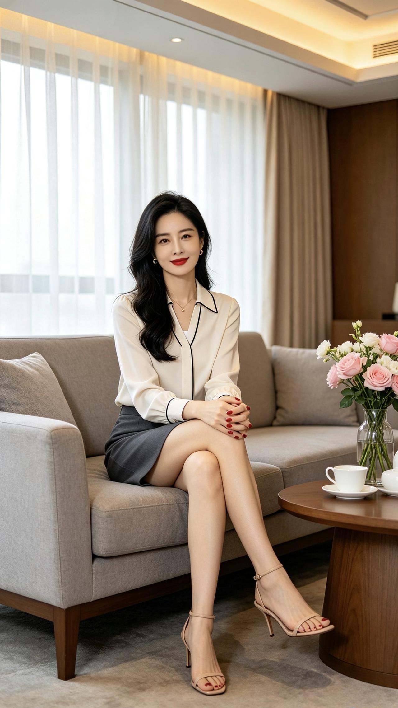 美女们快来分享自己的穿搭吧！优雅知性