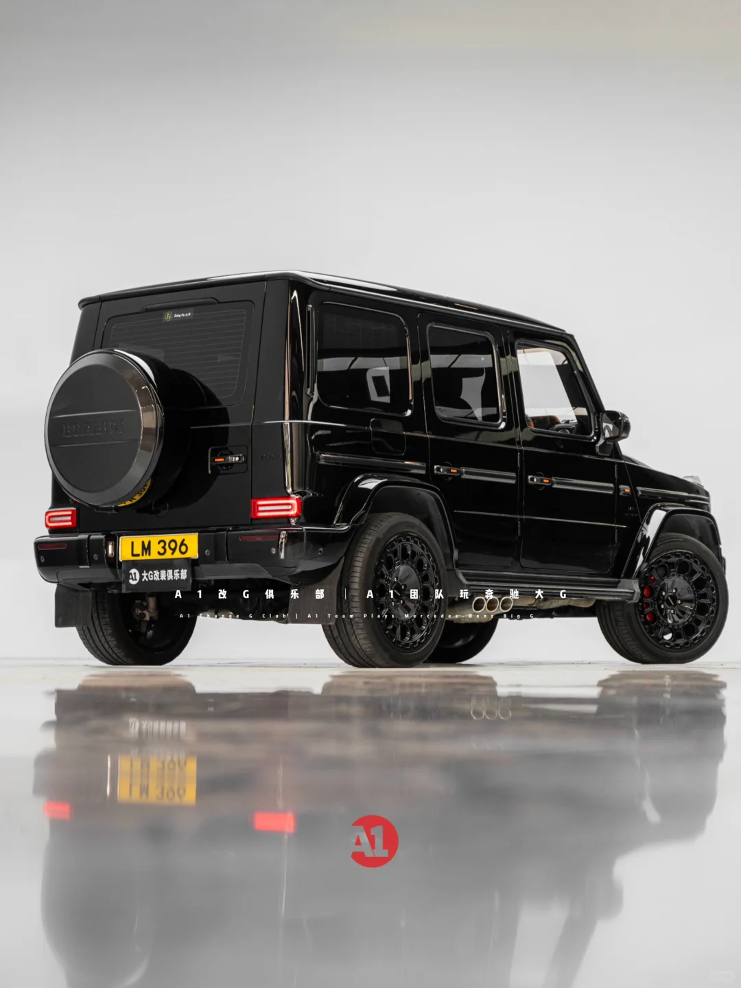 黑到极致更是高级 来自香港右舵 AMG G63