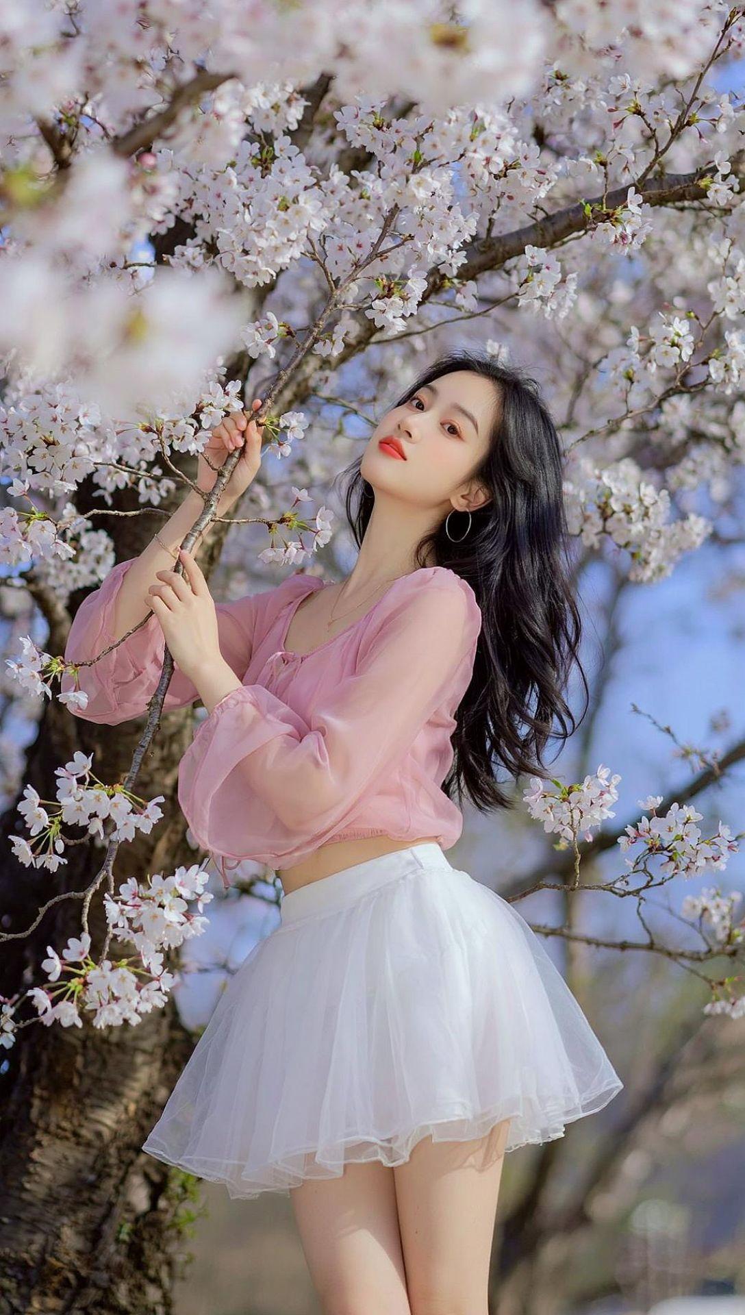 樱花盛开，这样拍好看。拍同款了谁拍谁好看。抖音玩法合伙人计划。@DOU+上热门