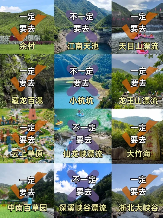 安吉旅游攻略|3天2晚不绕路+避坑指南