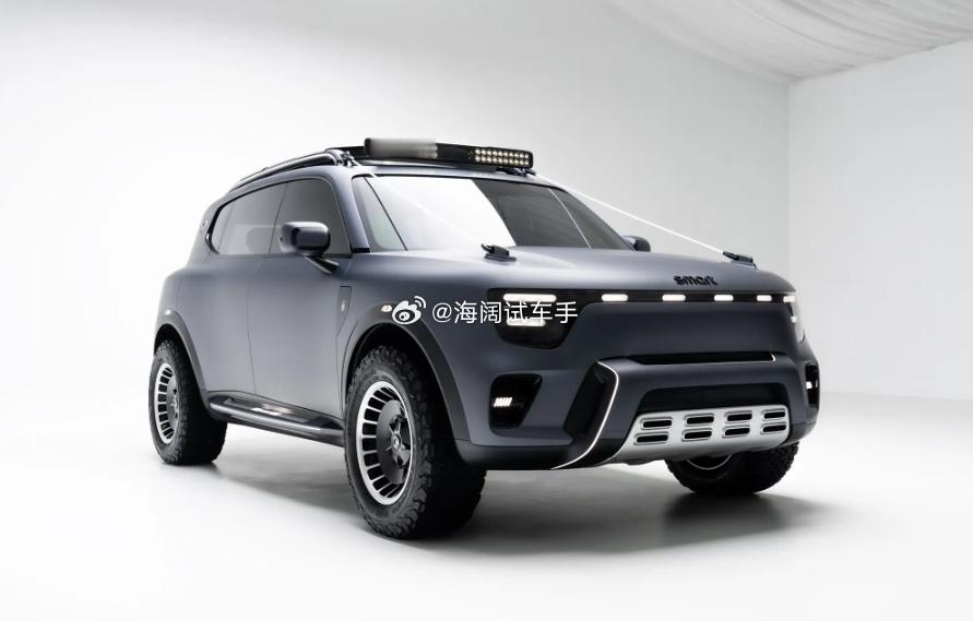 SMART的越野版~~~纯电续航570公里的售价23.99万，纯电巡航740公里
