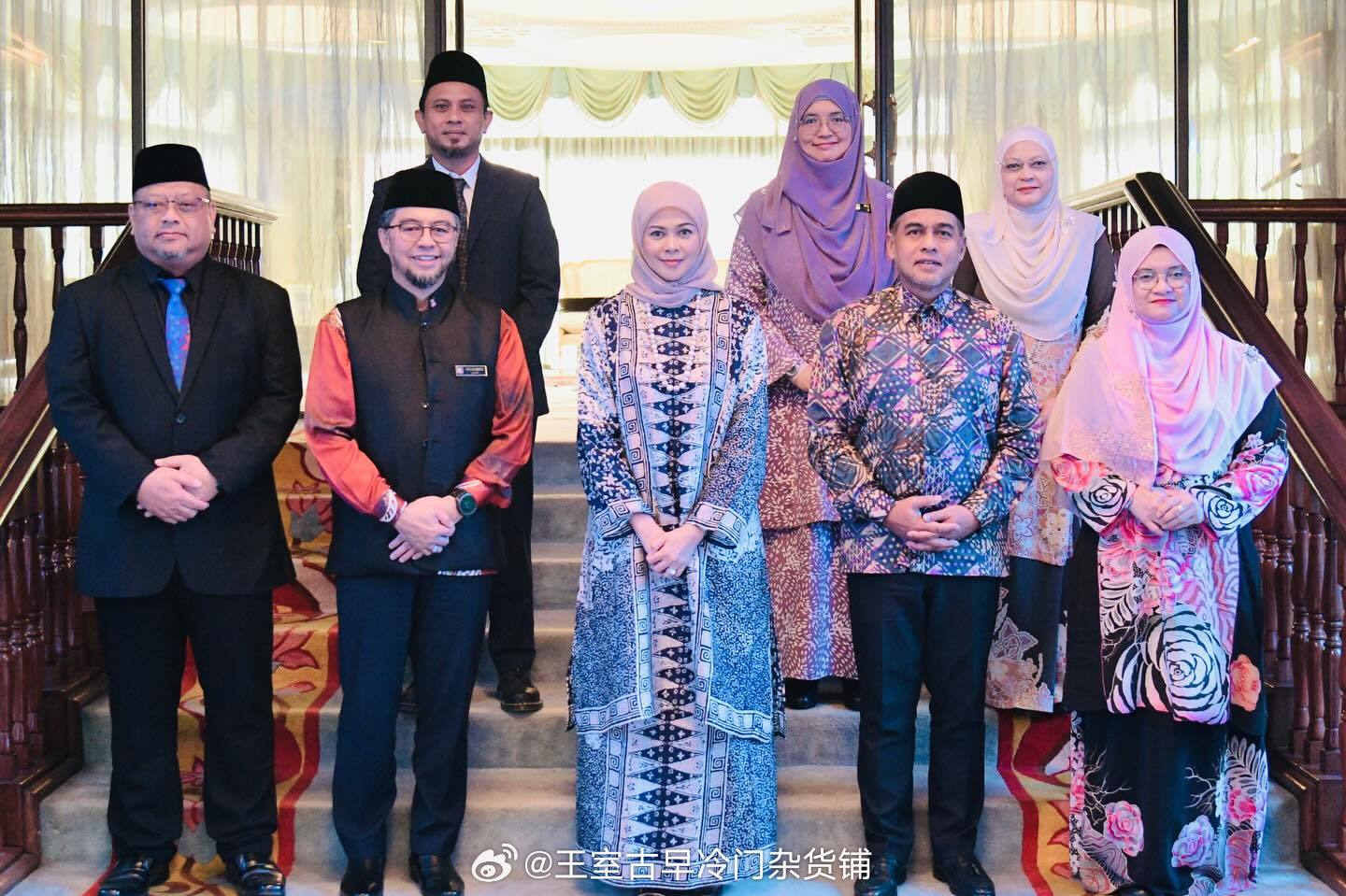 王室王室马来西亚王室雪兰莪 2026年2月12日，雪兰莪苏丹后会见理工大学代表团