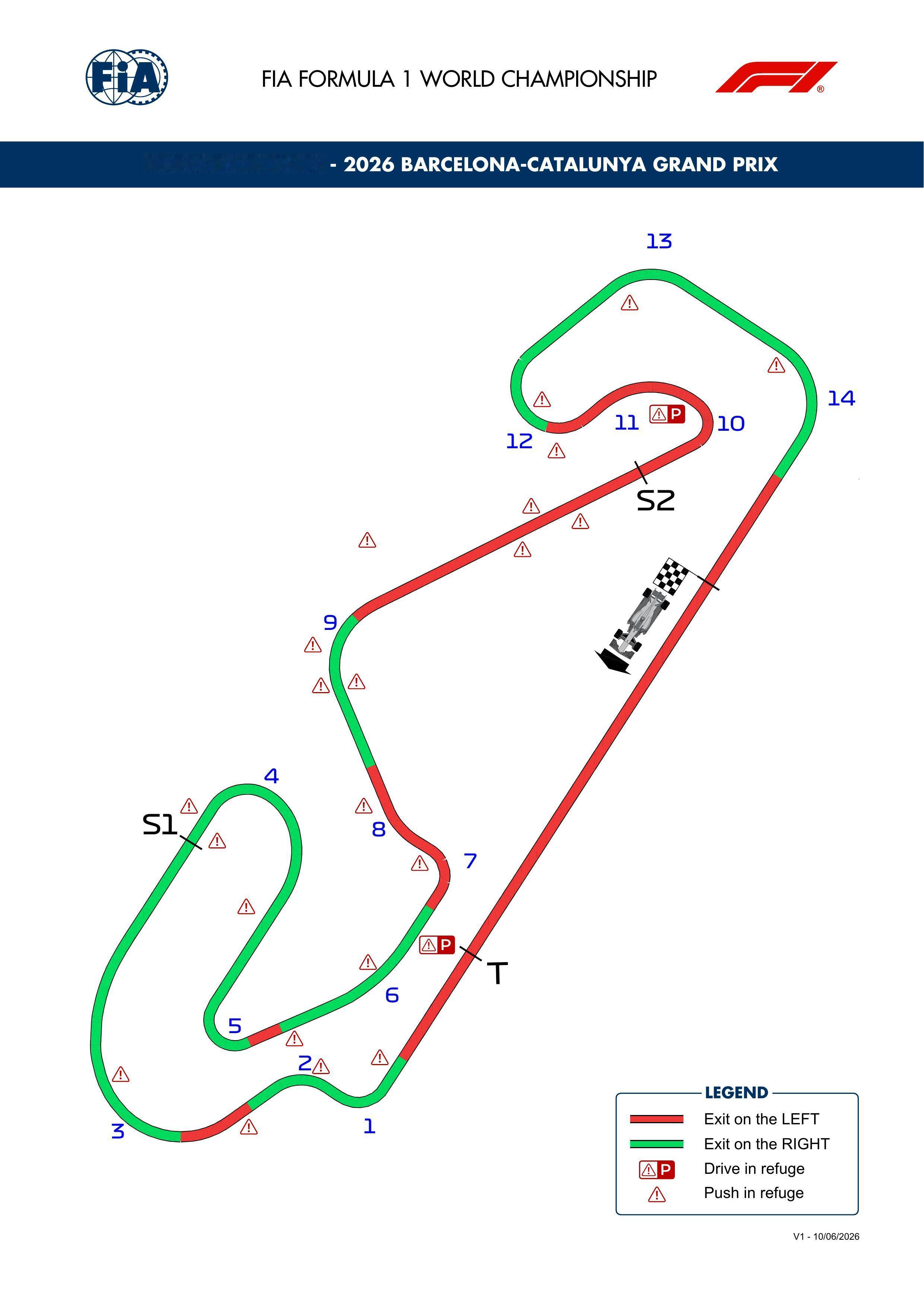 F12026F1巴塞罗那大奖赛 F1巴塞罗那大奖赛 Competition No