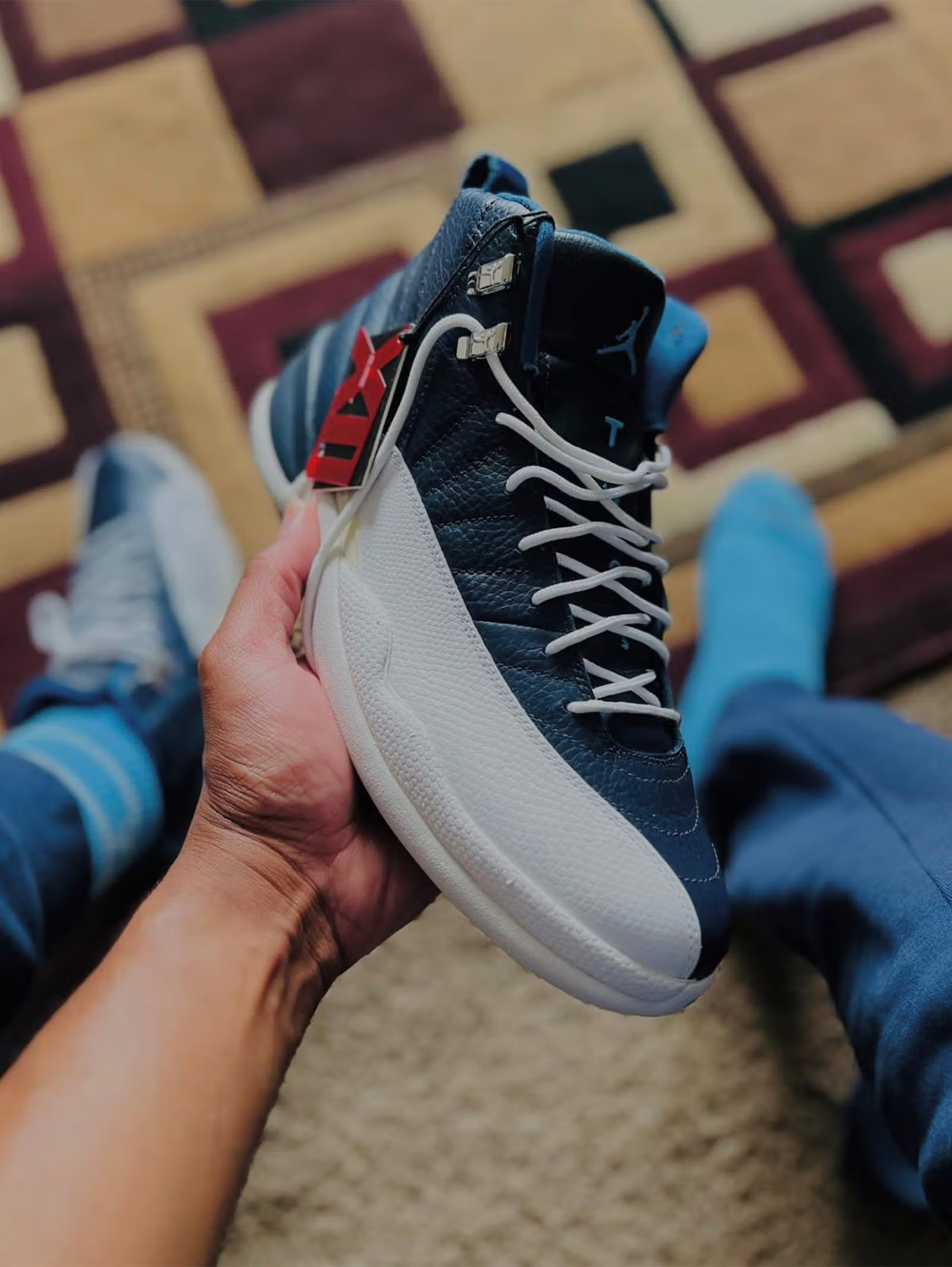 Air Jordan 12 “Obsidian”  当年传言的全明星配色 老流氓