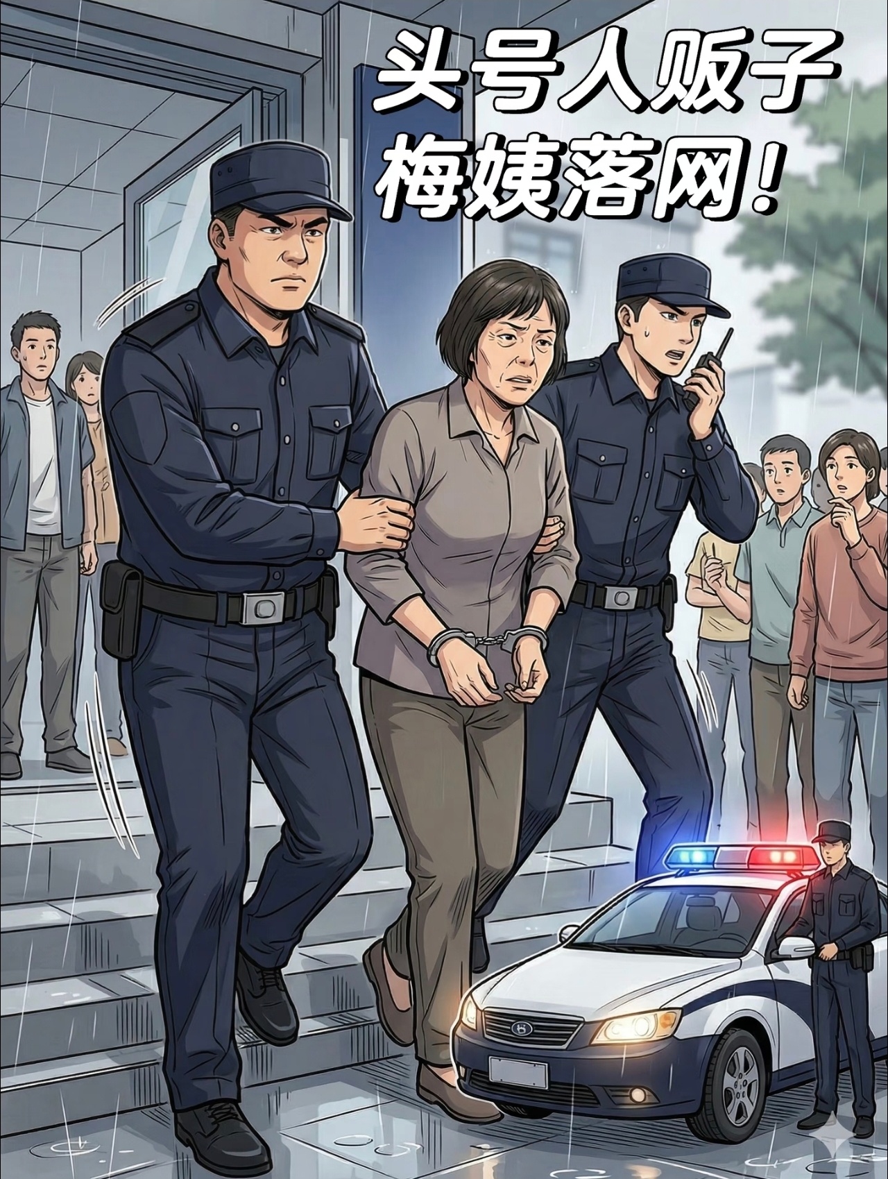 梅姨对贩卖儿童事实供认不讳当年这两个字是多少人的噩梦！多少家庭都因为她支离破碎！