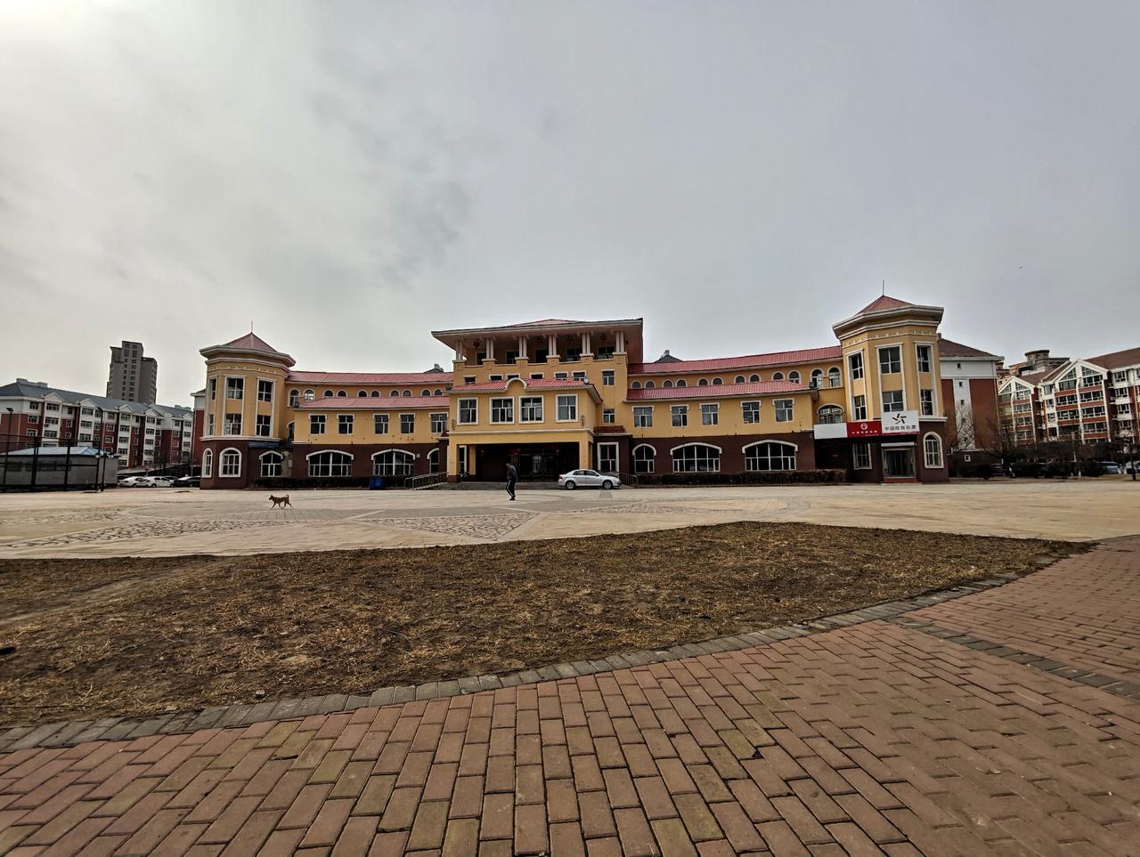 三号回到松原，回来已经八天了。只要是晴天，下午的两三点钟，都会准时陪着老妈来楼后