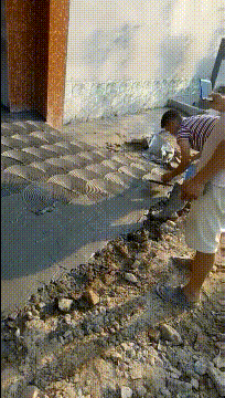 以后我自己家的台阶也这么弄