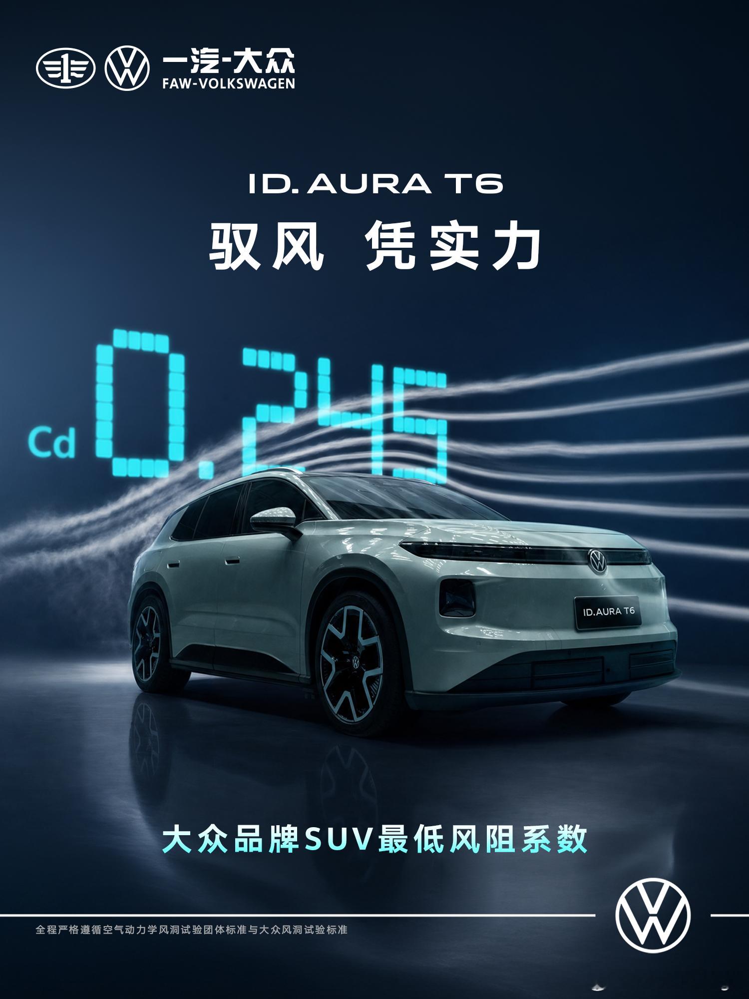大众品牌SUV最低风阻系数 这个定语挺强的，大众品牌最低风阻SUV，看过实车，这