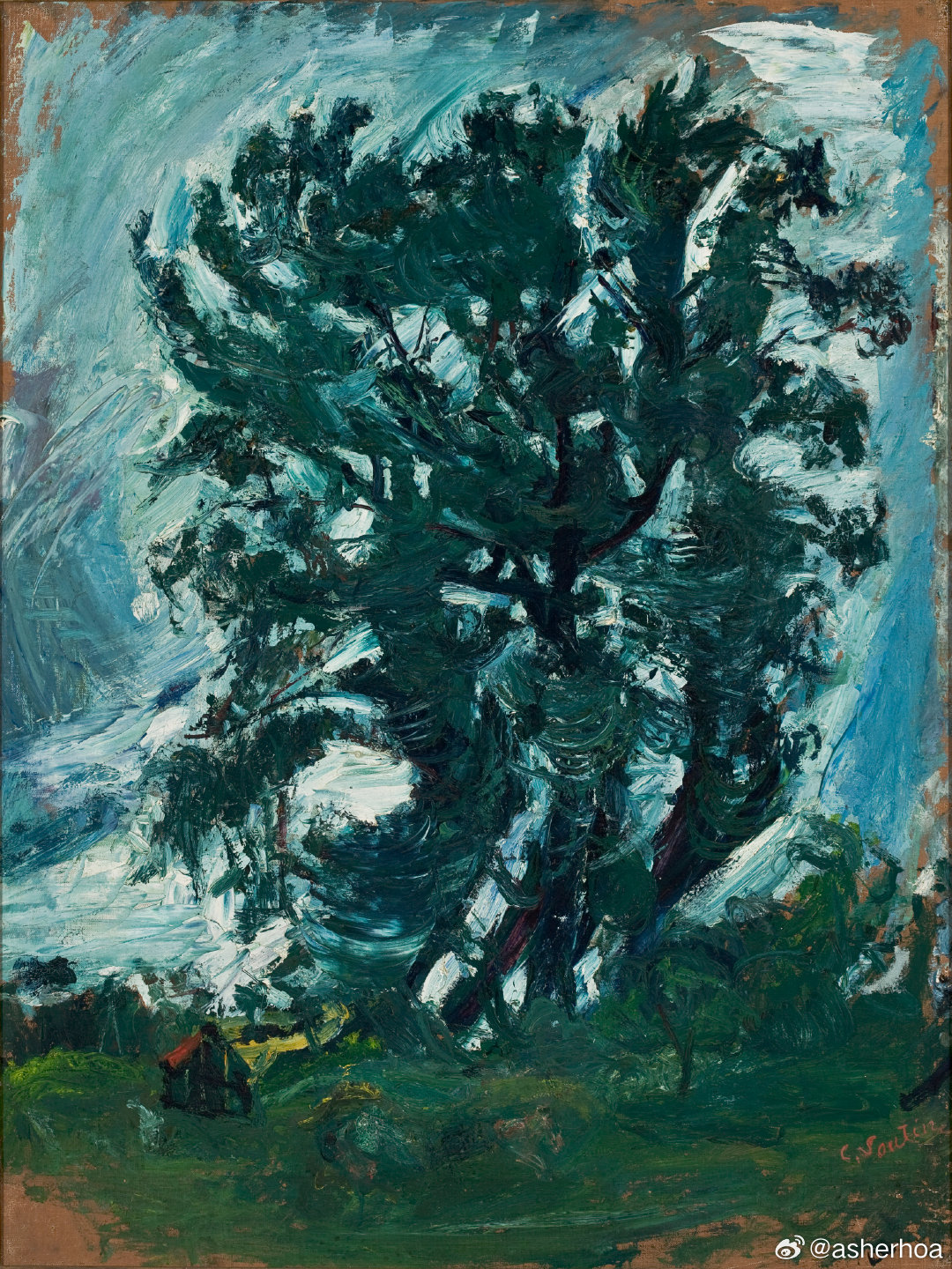 西洋历史文化鱼缸 法国表现主义画家柴姆·苏丁（Chaïm Soutine，189