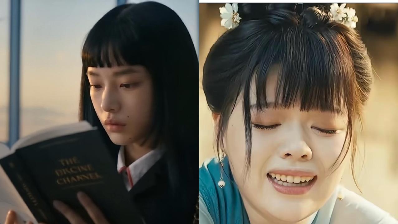 同样是网红跑去拍戏，

一个没什么争议，一个片段放出来，

直接吵开了。

易梦