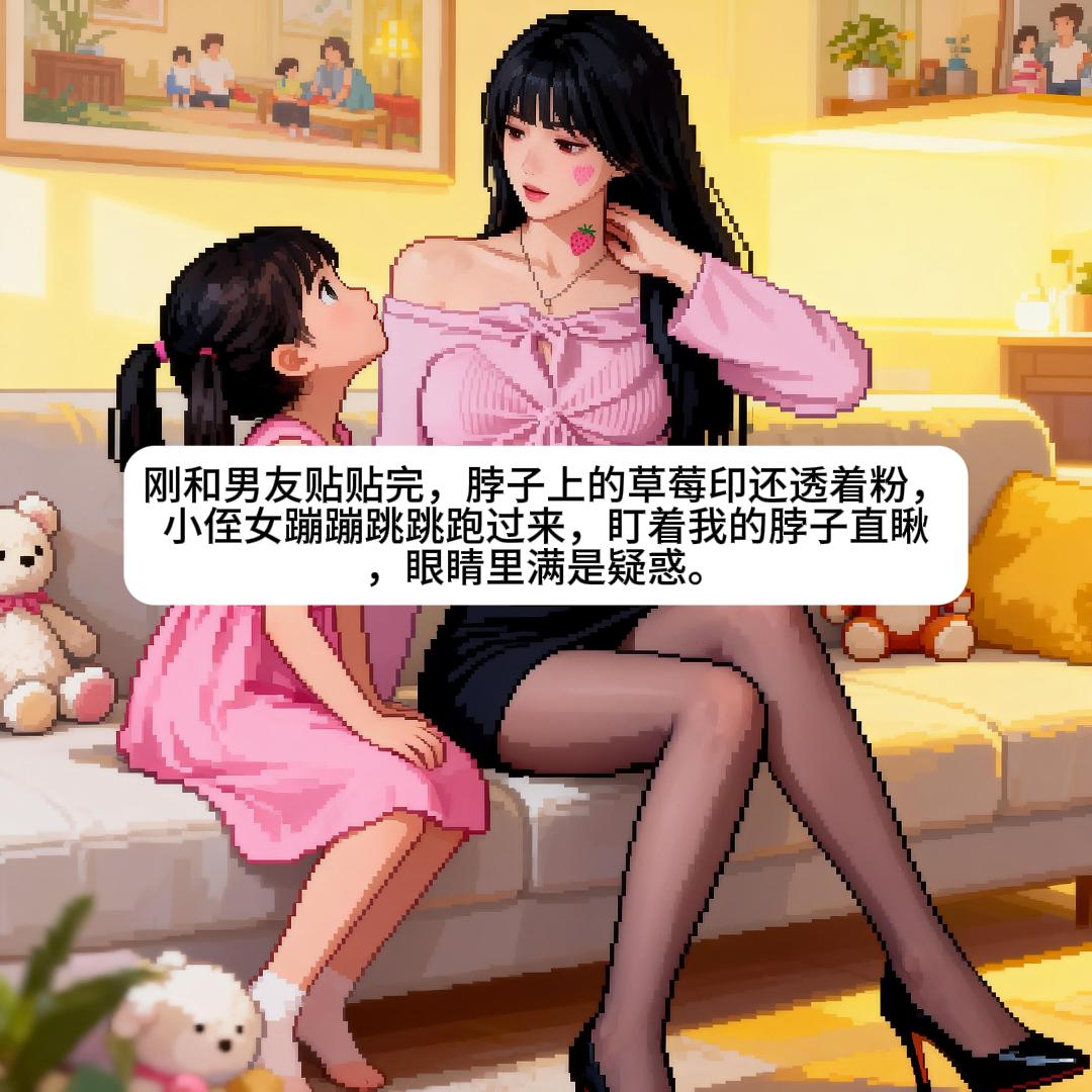 脖子上的红斑是被狗狗咬的嘛。