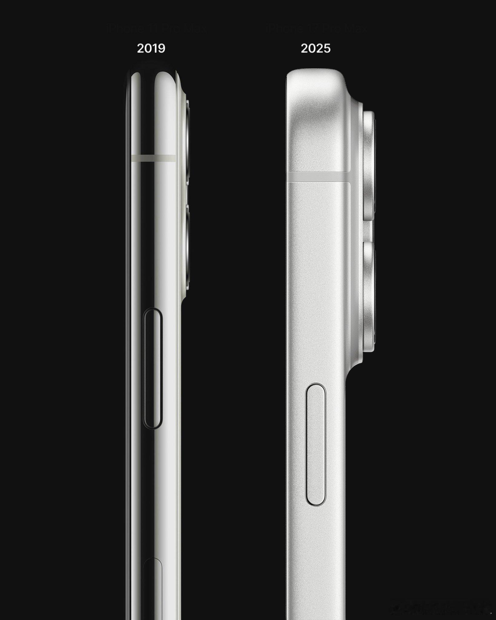 你看，iPhone Pro摄像头最平最完美的时候就是11 Pro.然鹅你们觉得它