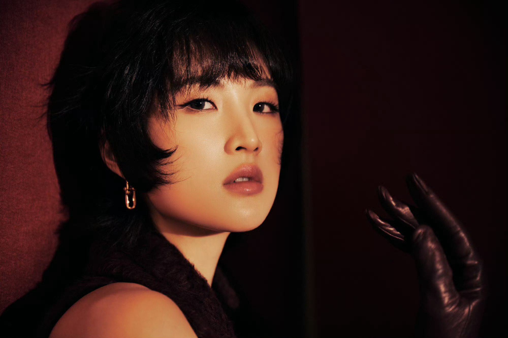 复古光影，姚安娜 