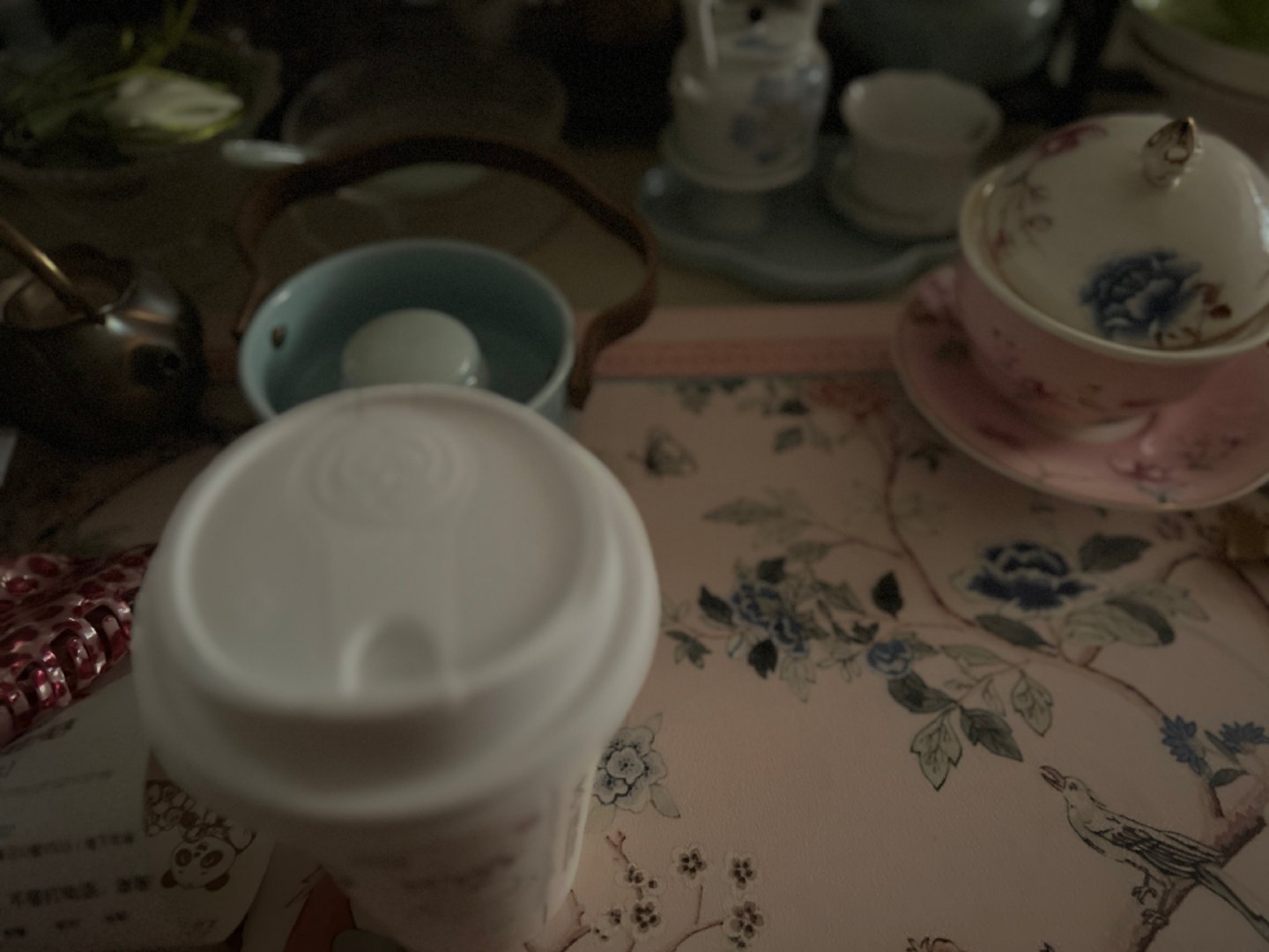 一天没出门。点杯岭南龙眼啵啵。 ​​​