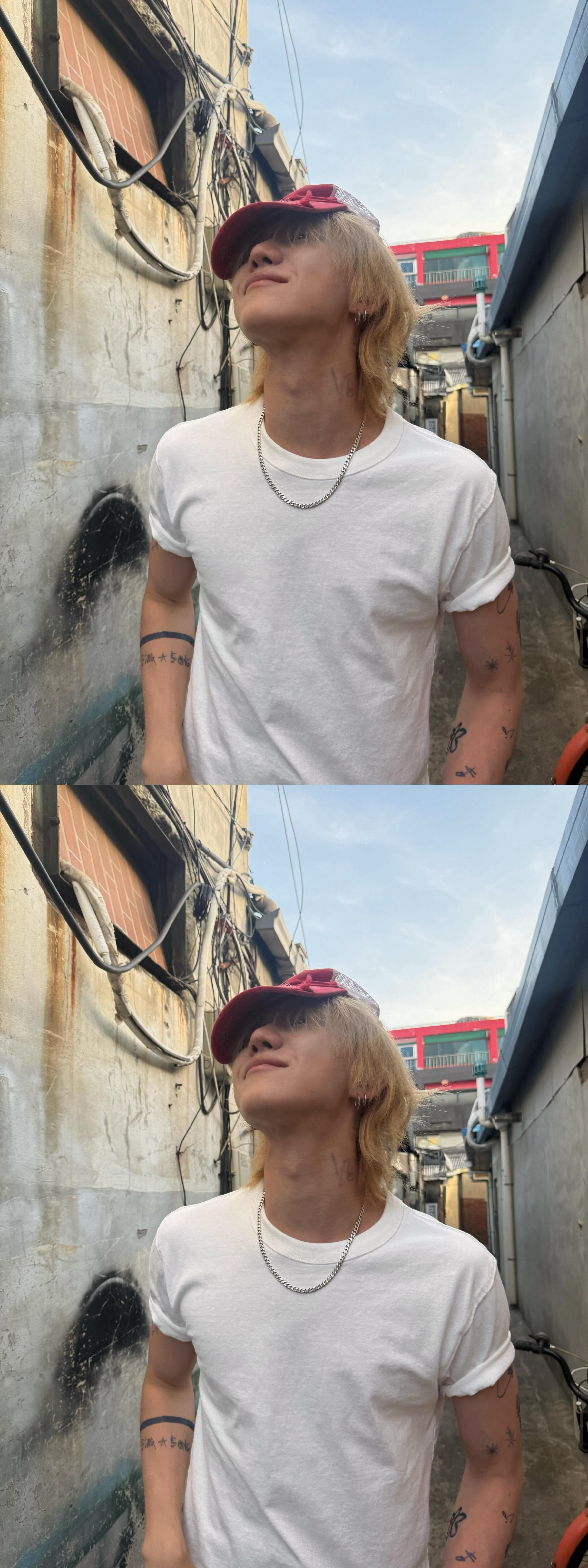 徐明浩巷子里氛围感随拍 新鲜报备小猫出现！巷子里氛围感随拍掉落，酷酷的，拽拽的，