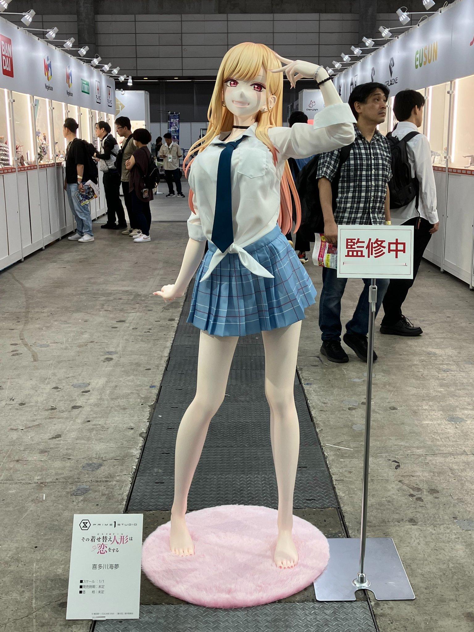 喜多川海梦等身大手办 