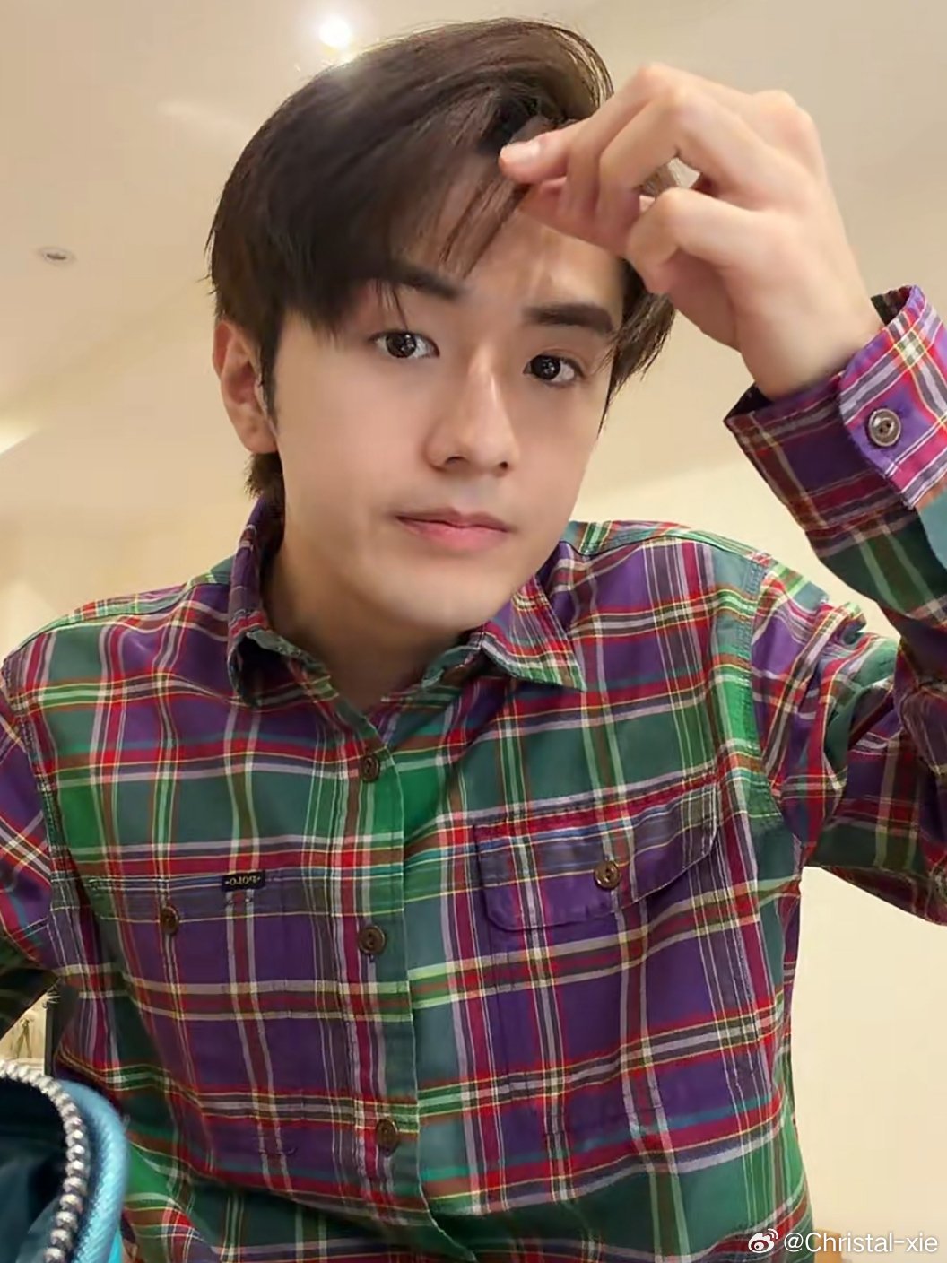 涂毓麟今日份帅气的卡子今天要去哈罗了好幸福香港环球歌手涂毓麟oscar