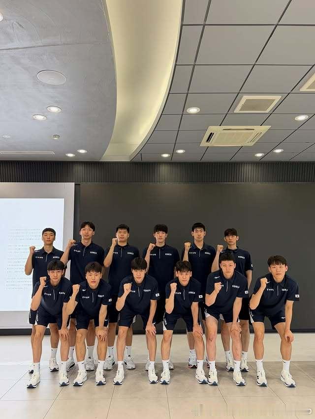 韩国U18国青启程前往日本参加U18亚青赛东亚区预选赛亚洲篮球
