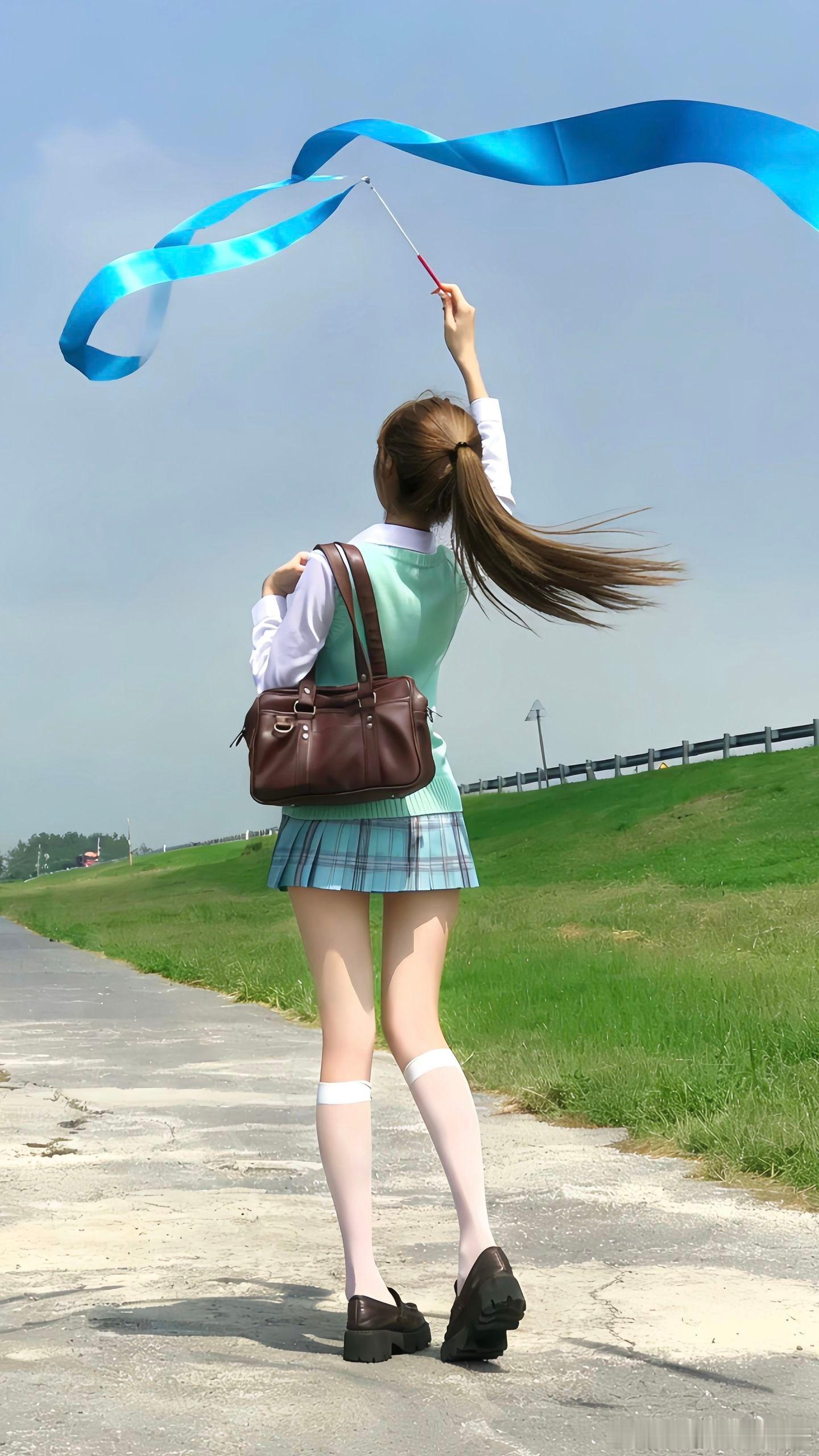 向风一样的JK少女~ 