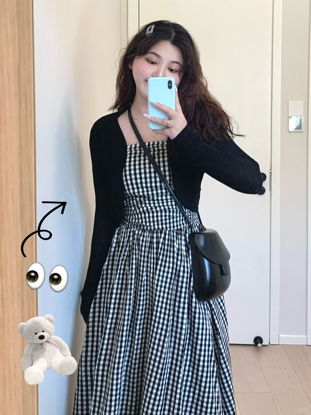 📸｜姐妹们！小个子女生也好爱穿黑长裙～