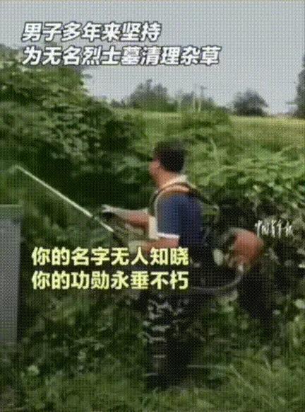 安徽有一位大哥连续十年坚持去一片荒坡上扫墓，而这里面藏着一个特别感人的故事，最早