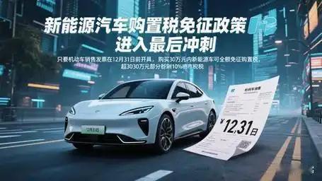 不再免征购置税——新能源车政策谢幕
       据有关媒体报道：随着2025年