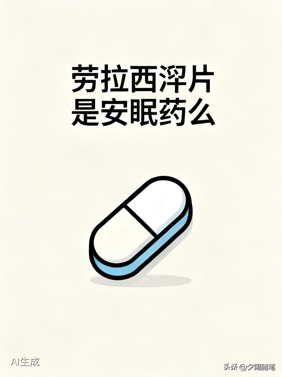 劳拉西泮片是不是安眠药存在不同说法。有观点认为它属于苯二氮䓬类安眠药，能用于治疗