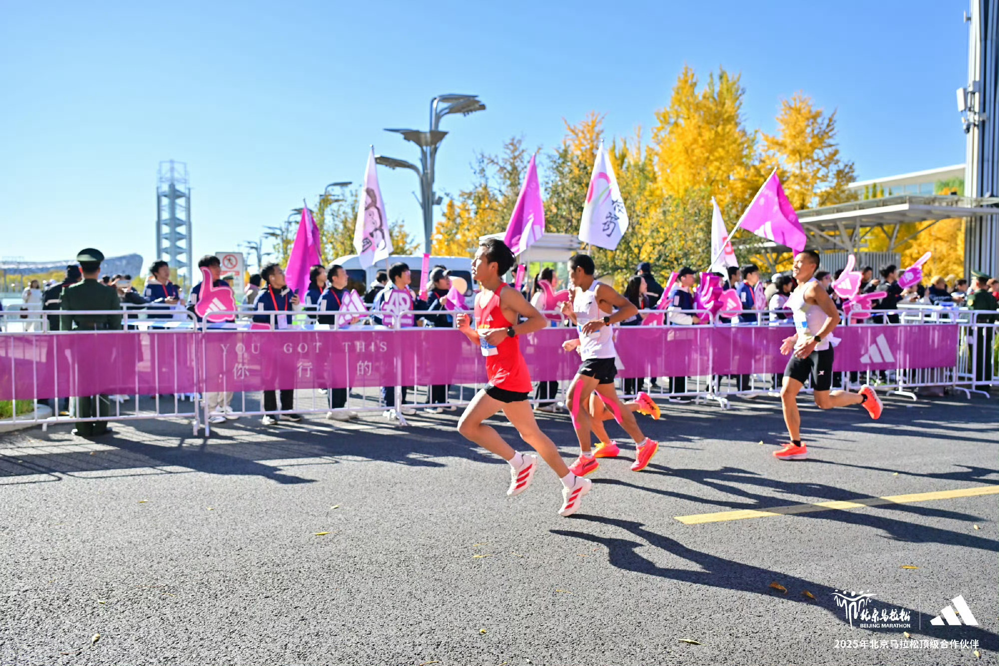 北马破三人数创纪录跑步[超话] 真的是激动人心！作为北马十余载的伙伴，阿迪达斯这