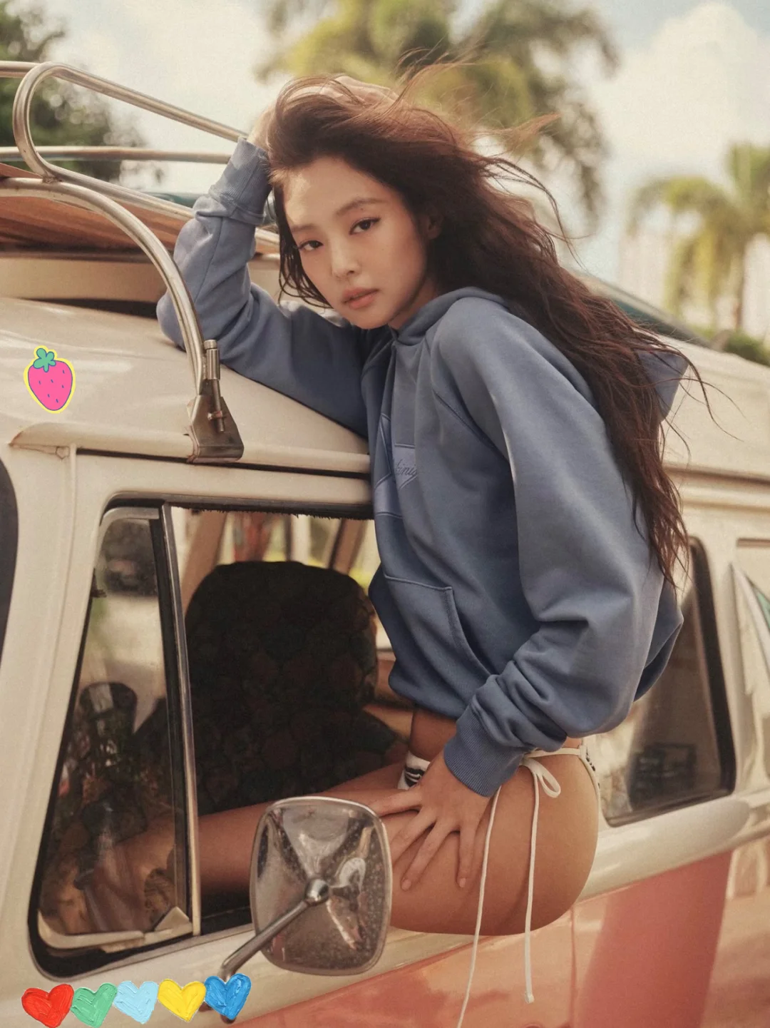 Jennie的美腿，真的太美了～
