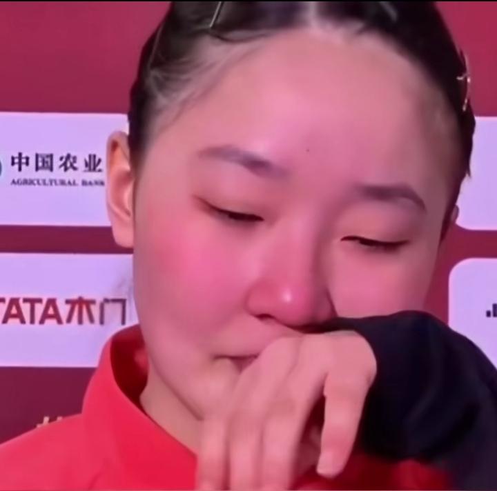 张本美和再遇王曼昱，输球后哭到停不下来
 
名古屋亚运女单半决赛，张本美和1-4