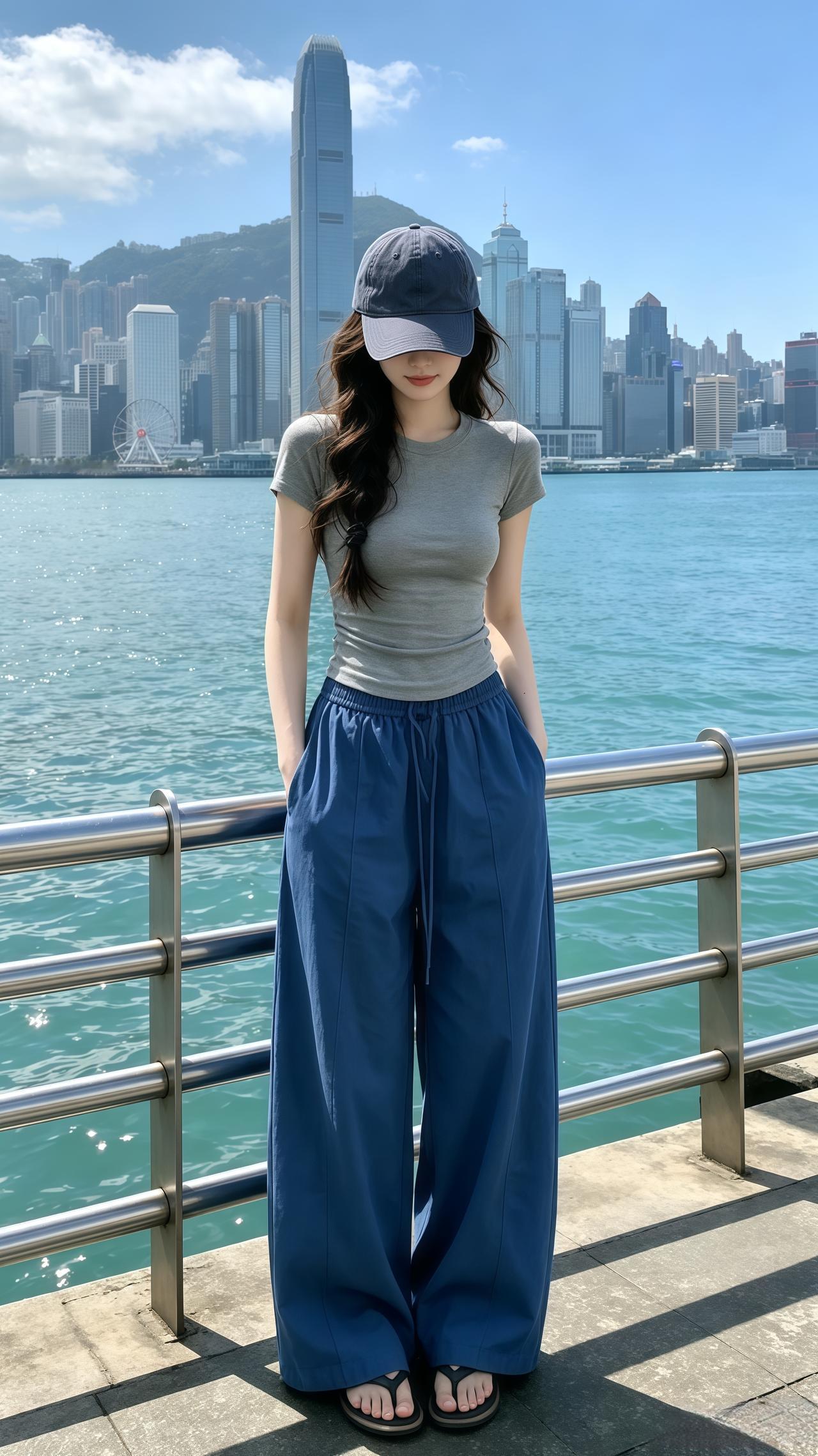 夏日户外松弛感穿搭 夏日Ootd ootd穿搭 韩系穿搭穿搭