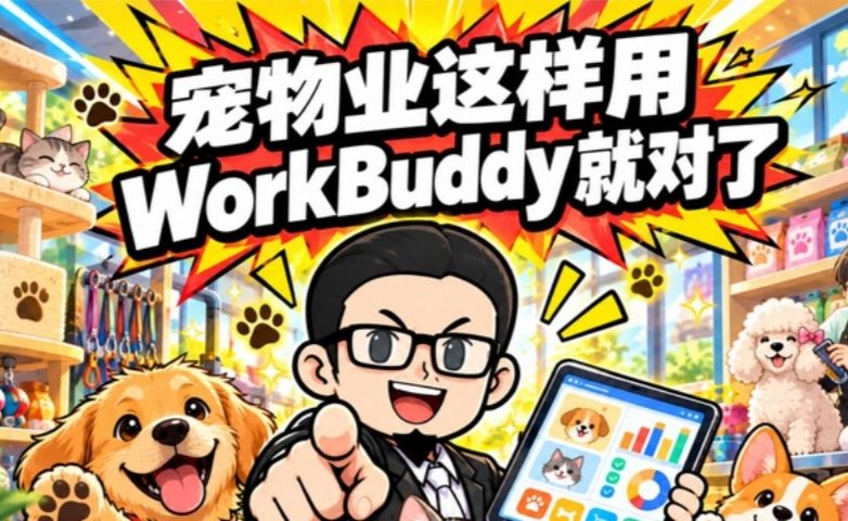宠物业这样用WorkBuddy就对了