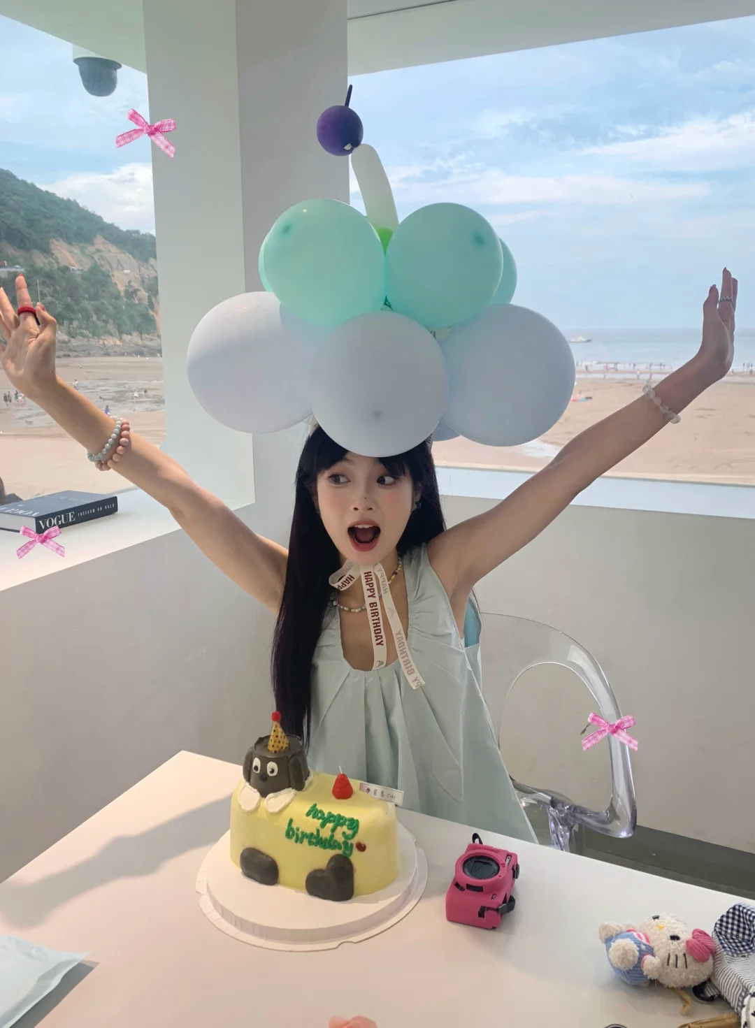 ♡ ʜᴀᴘᴘʏ ʙɪʀᴛʜᴅᴀʏ ᴛᴏ ᴍᴇ ~🎂🩵