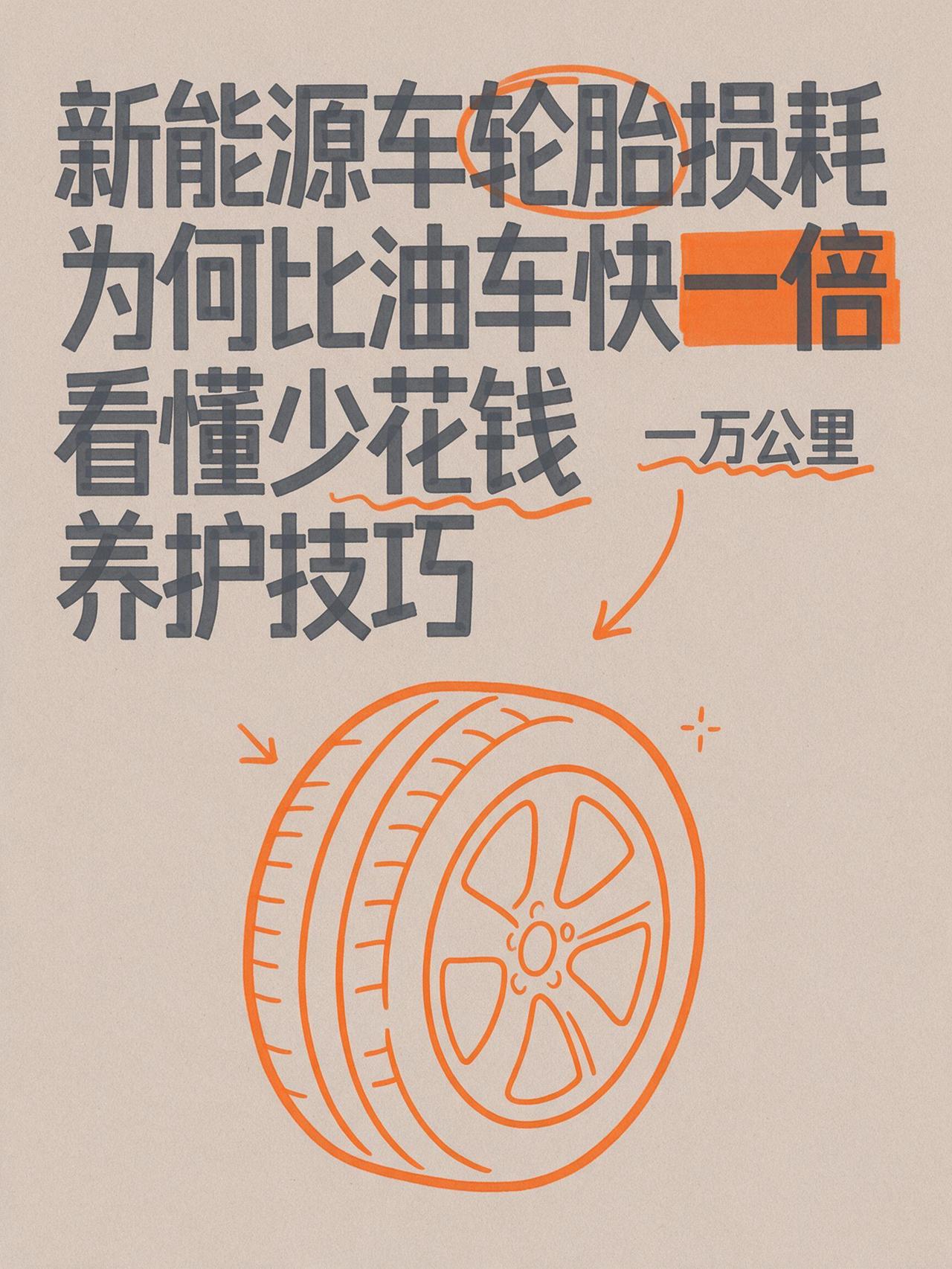 新能源车的轮胎为何损耗要比油车快一倍！教你看懂怎么少花钱。
相信很多新能源车车主