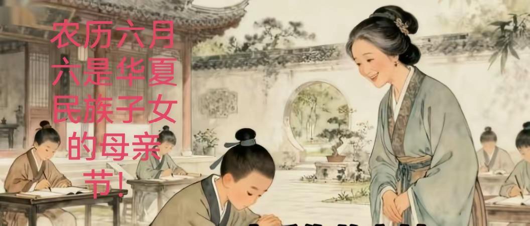 等农历六月六再过我们的母亲节！