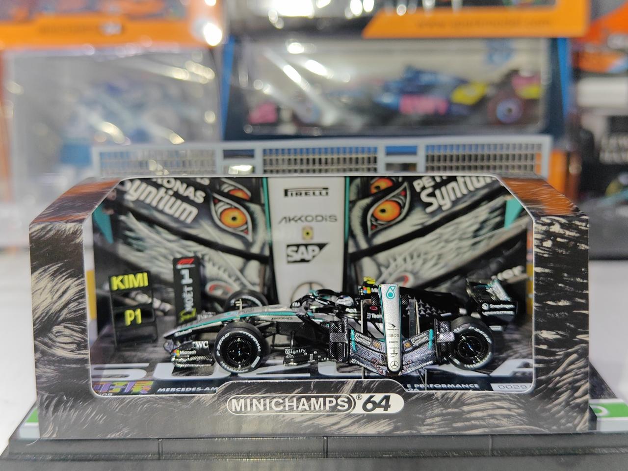 车仔展 香港限定 迷你切品牌1/64 安东内利 梅奔W17 F12026日本大奖