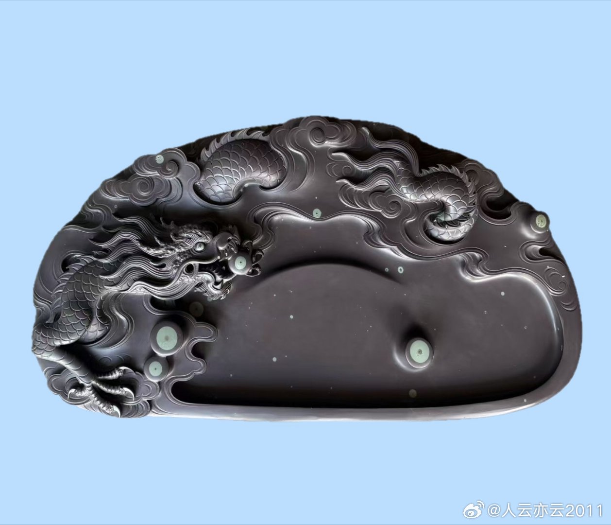 【精品展示】（二）砚台系列（6）：苴却砚❶～～张加龙作品⑬。与师友们分享，一手货