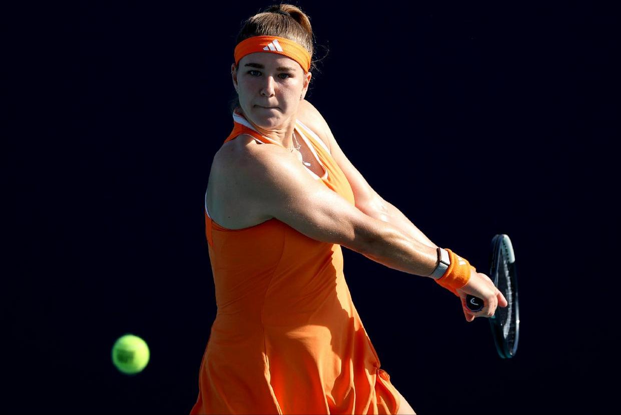 北京时间3月24日，2026年WTA1000迈阿密站女单比赛激战正酣，八强席位已