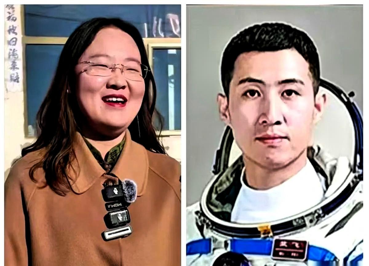 这个称呼，直接给我整破防了。航天员武飞的妹妹，接受采访。
 
采访全程，她一口一
