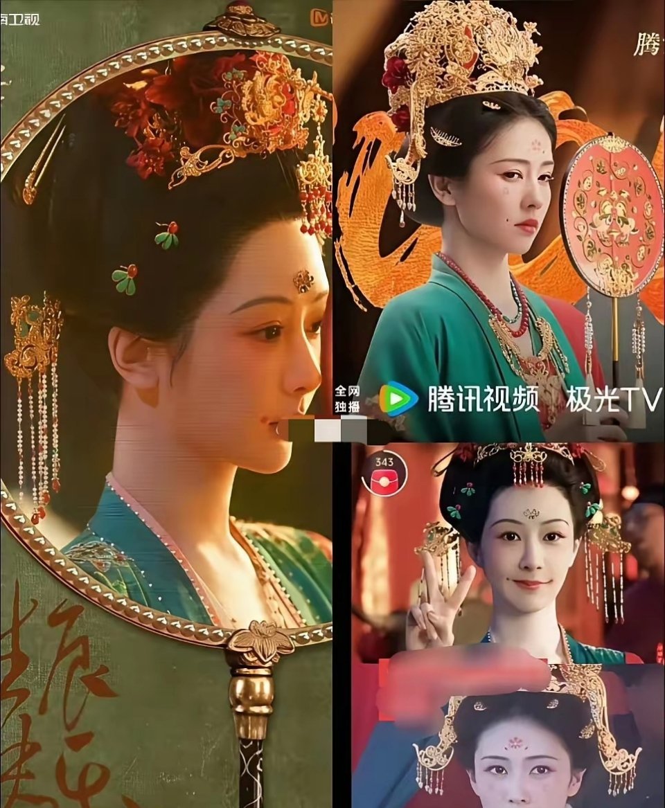 好家伙唐宫剧组连家业的妆造都要抄袭啊 