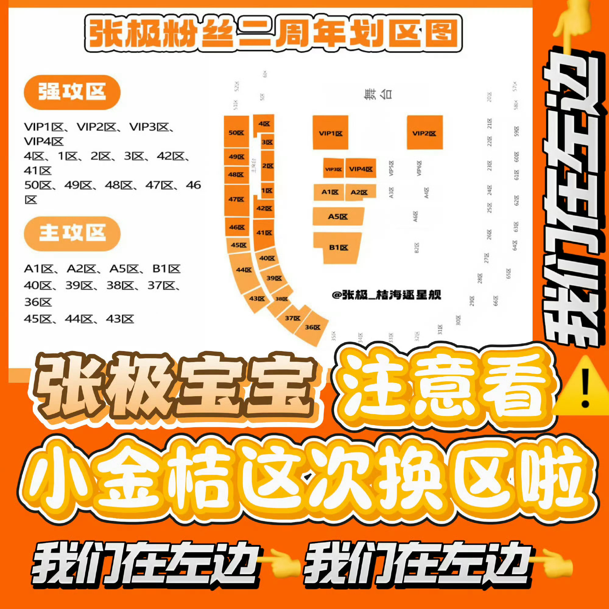 张极粉丝划区所有极丝宝宝和想帮张极举桔的宝宝看过来啦我们的主攻区在左边哦 